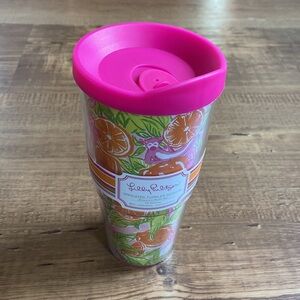 NWT Lilly Pulitzer Insulated Tumbler with Lid in Peelin’ Out